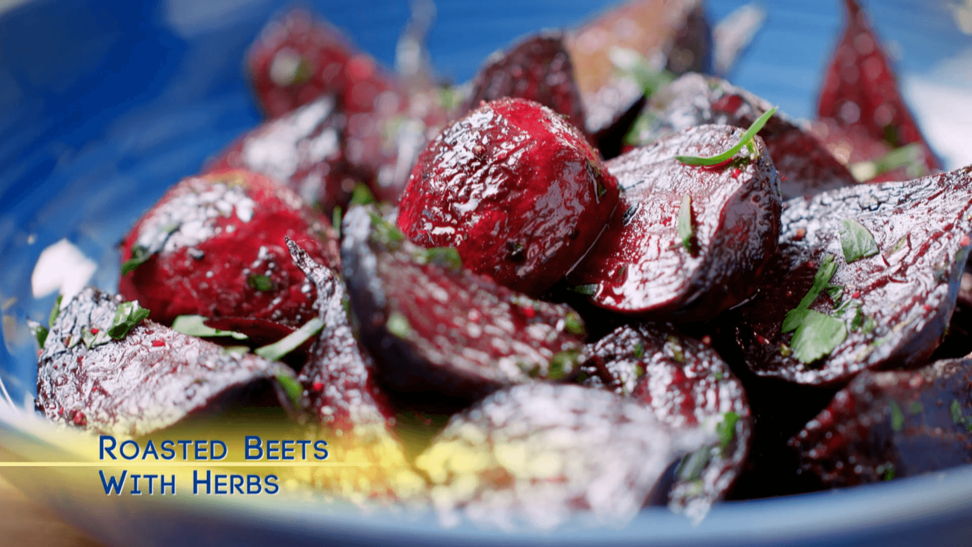 Roasted Beets W Herbs