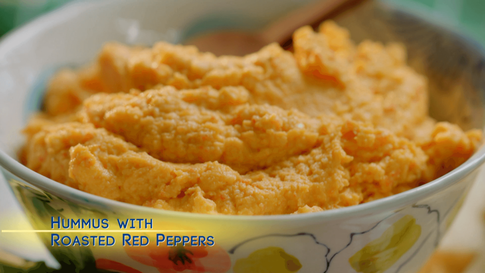 Hummus W Roasted Red Peppers