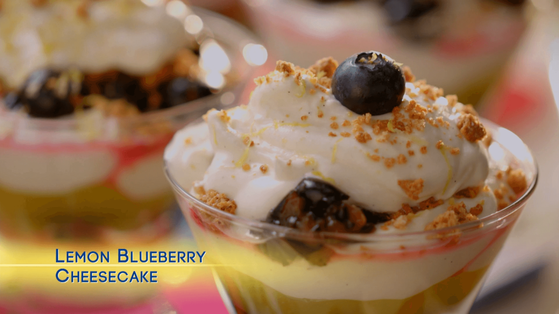 Lemon Blueberry Cheesecake