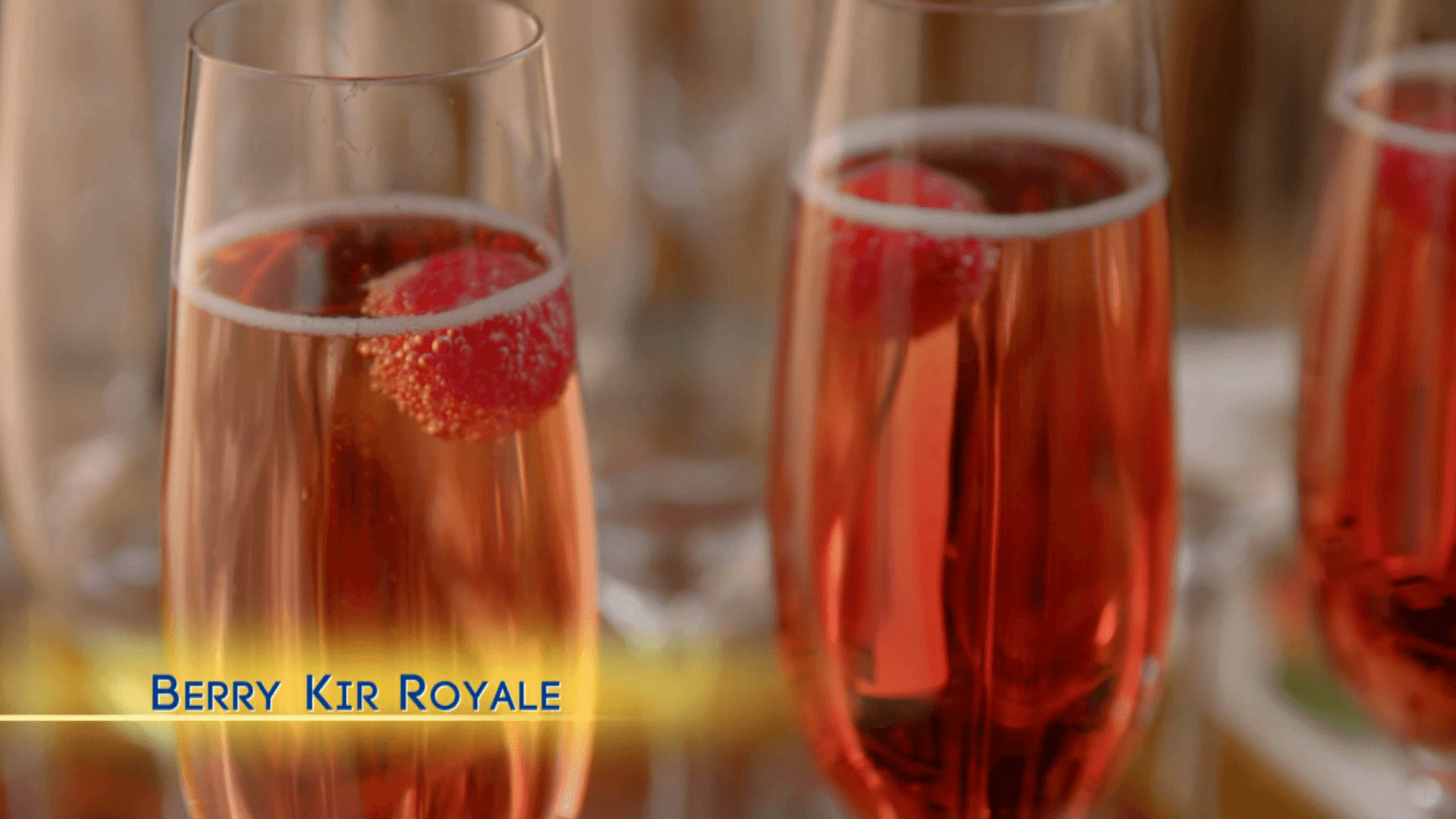 Berry Kir Royale