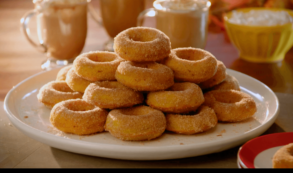 Baked Pumpkin Doughnuts