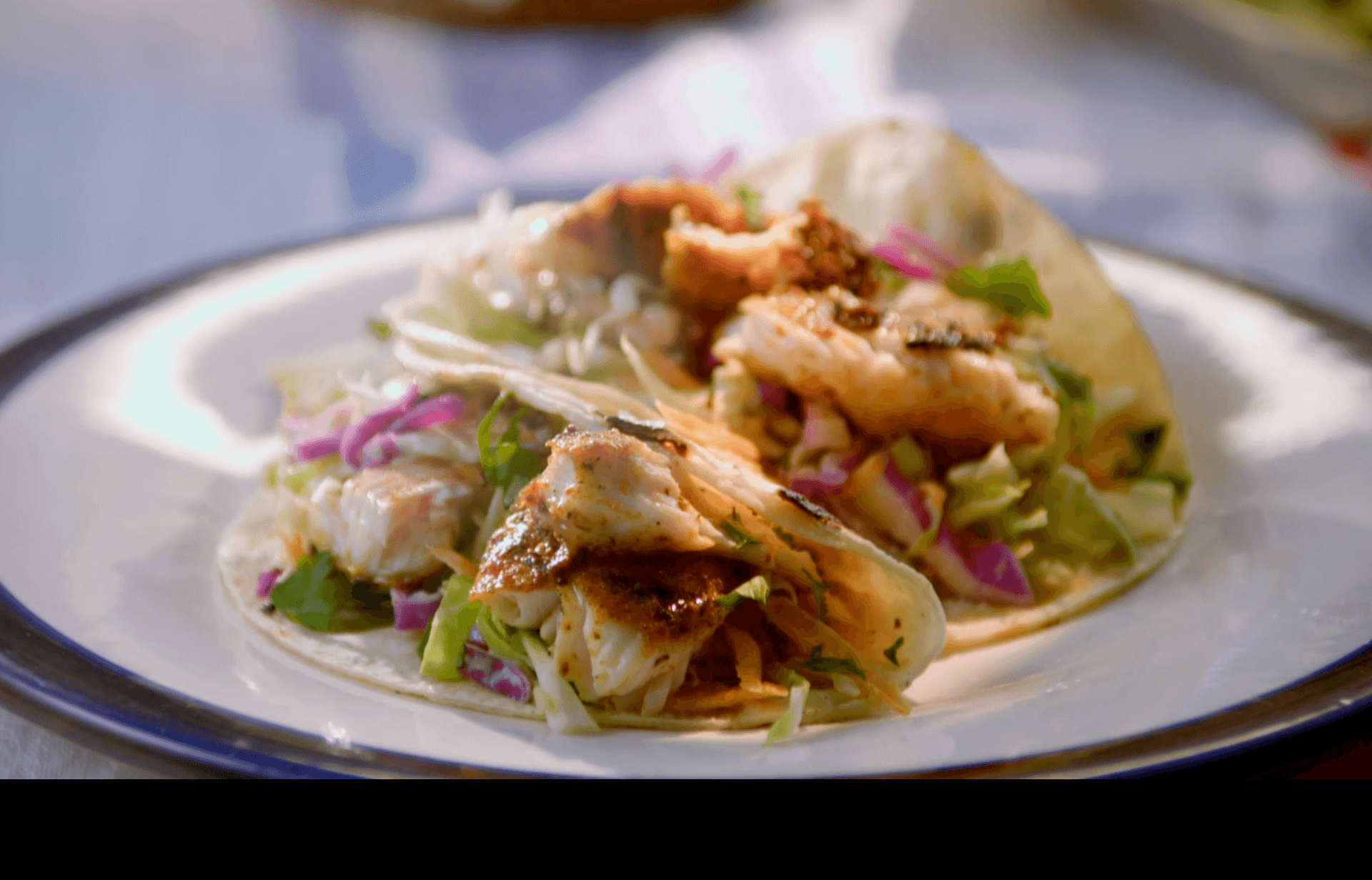 Blackened Catfish Tacos