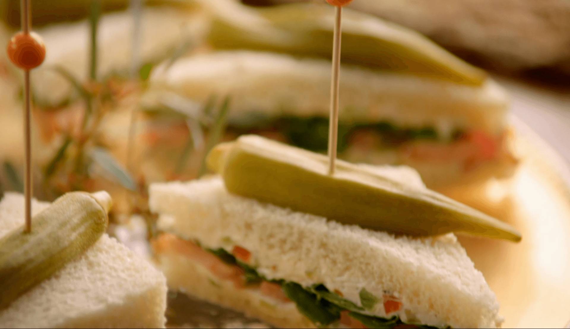 Bloody Mary Tea Sandwiches