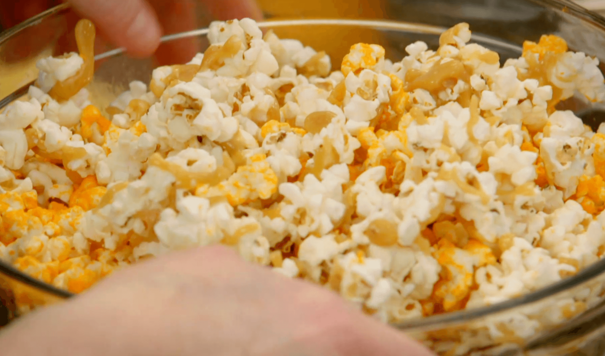 Cheese and Caramel Popcorn