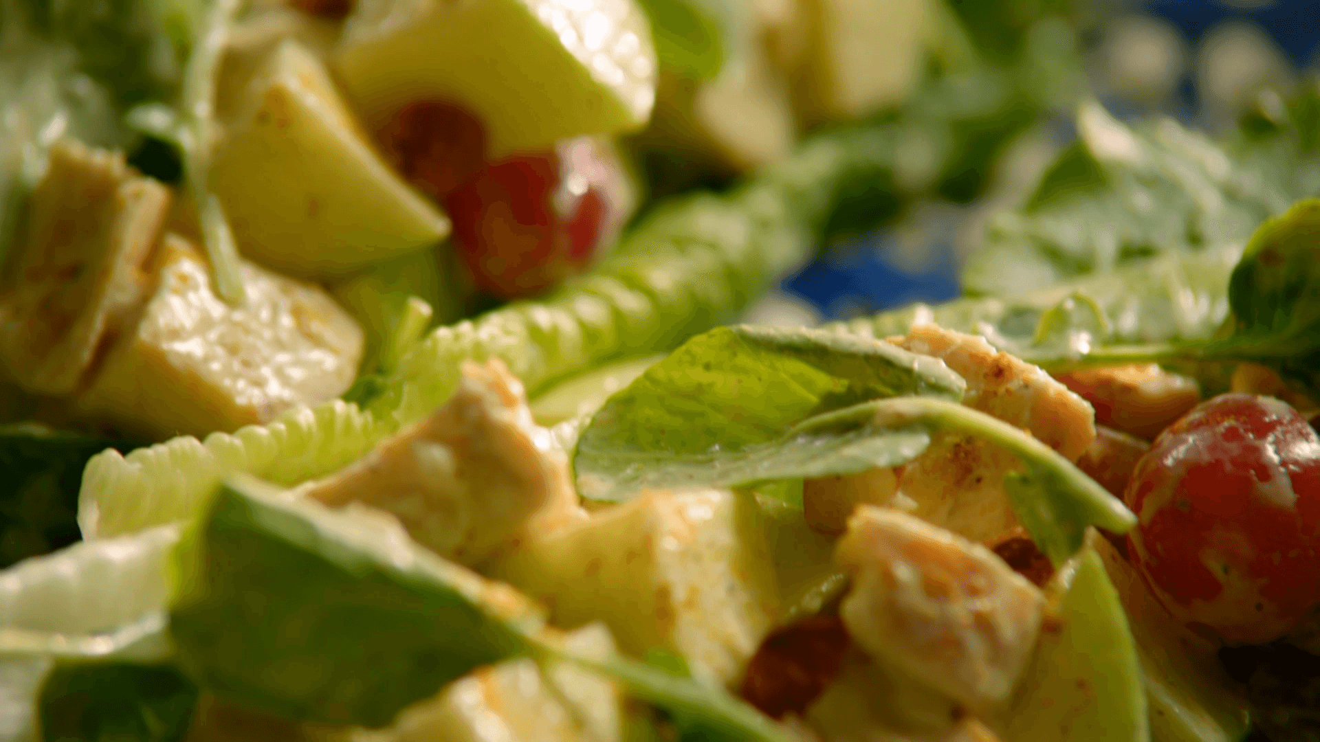 chicken salad w grapes