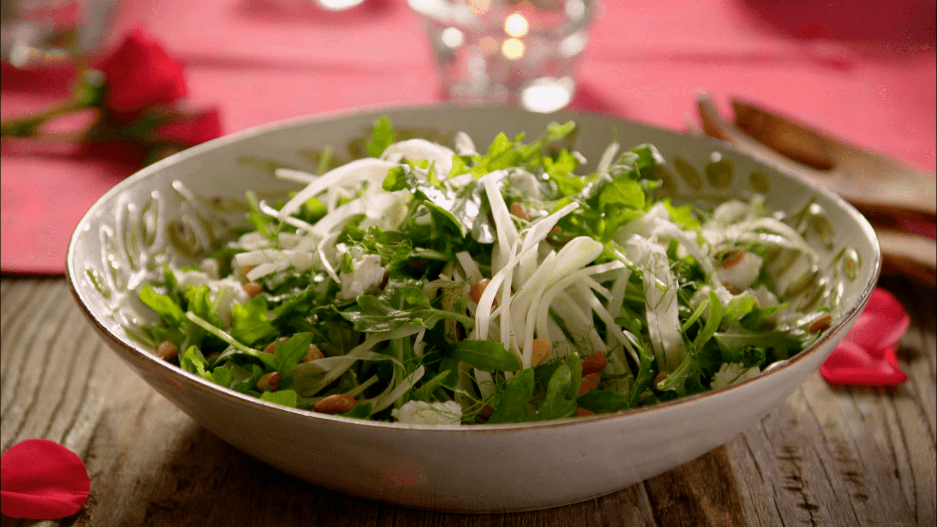 fennel salad w goat cheese