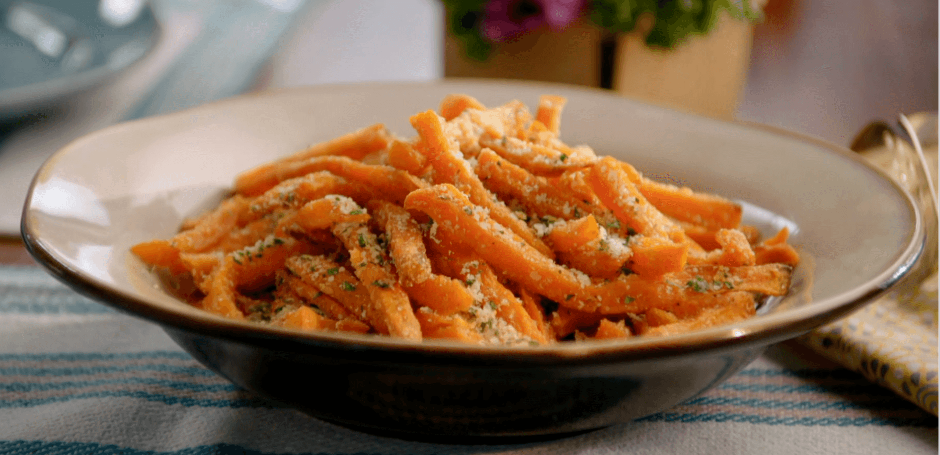 Jazzed-Up Sweet Potato Fries