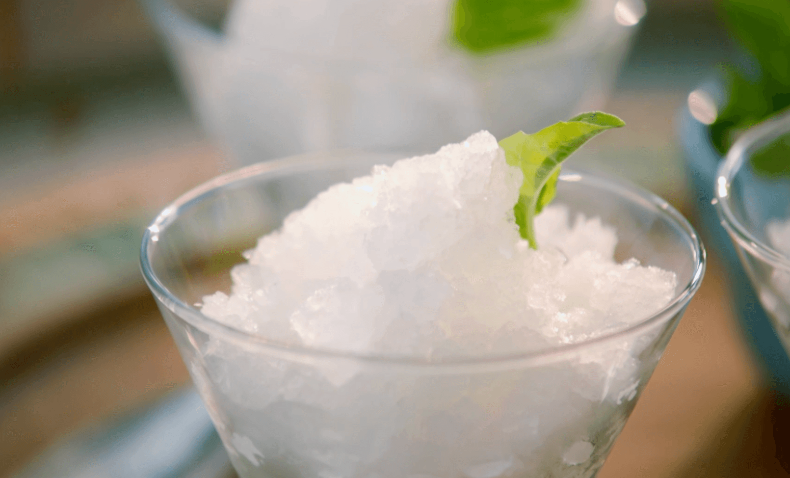 Lemon-Basil Granita