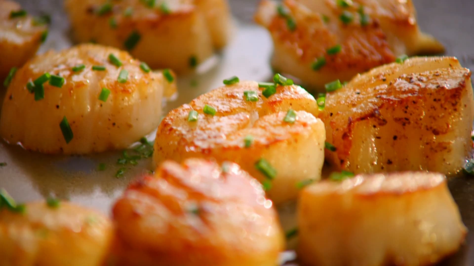 Lemon Buttered Seared Scallops