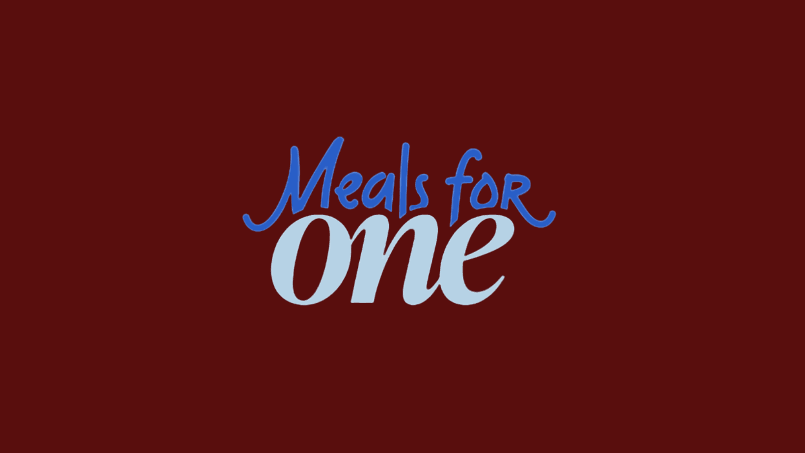 meals for one banner