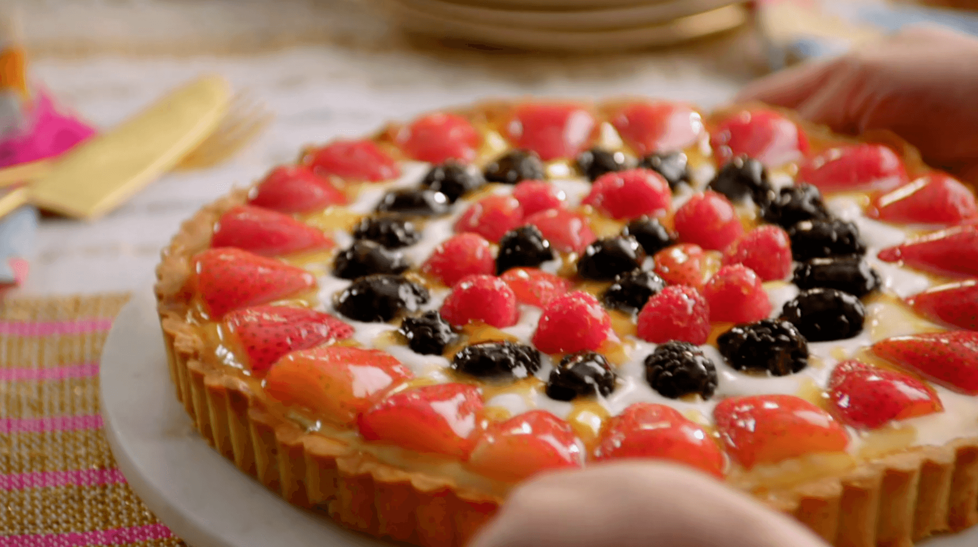 Mixed Fruit Tart