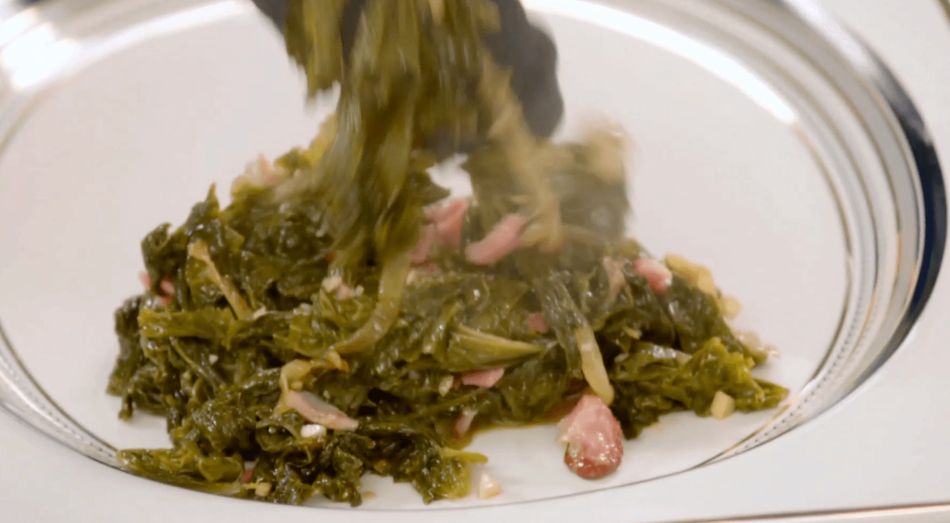 Braised Mustard Greens