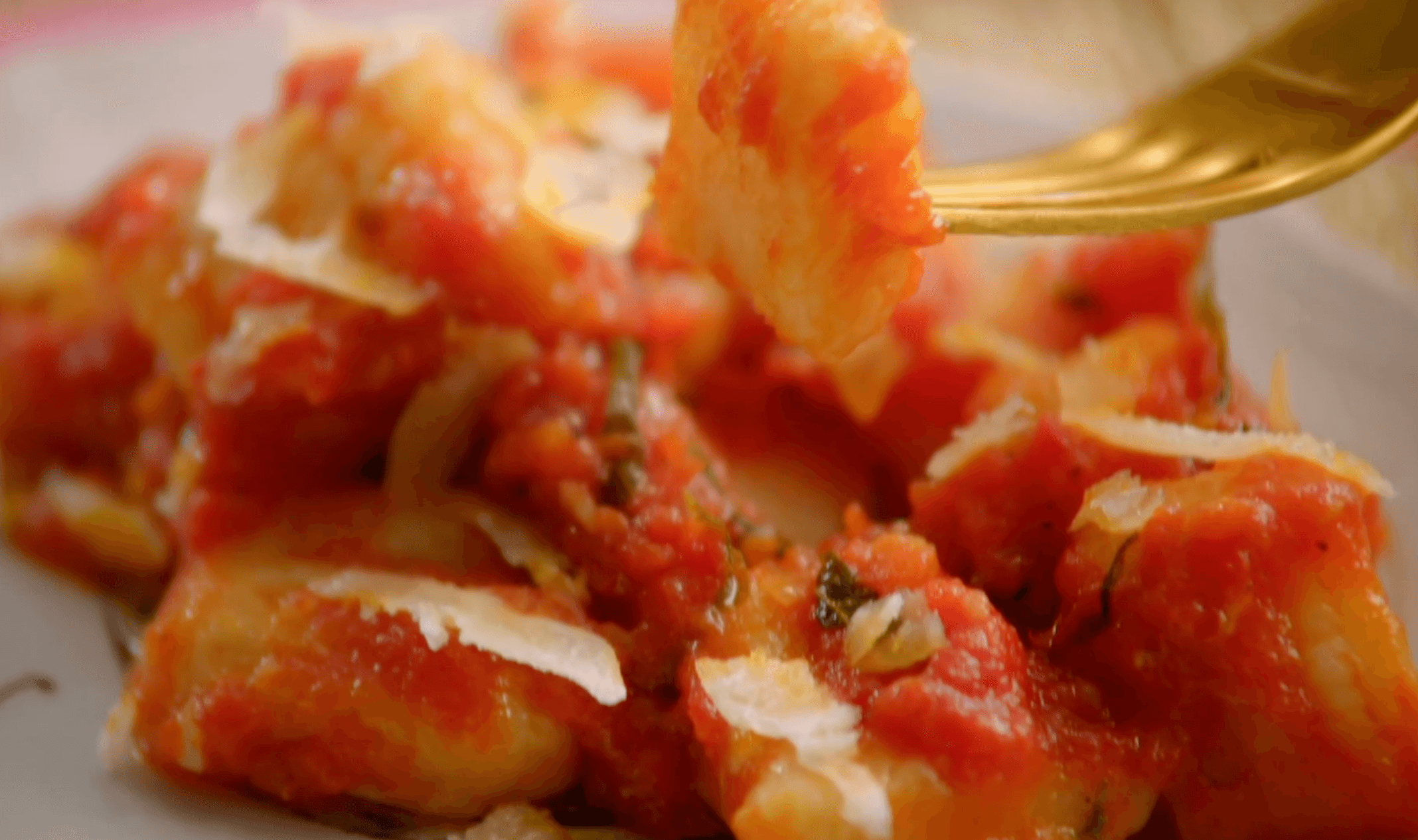 Nonnie's Gnocchi with Fresh Marinara Sauce