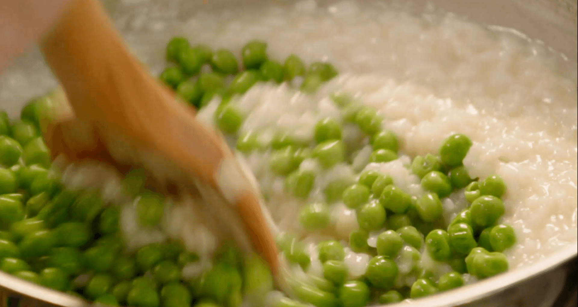 Pea and Mint Risotto