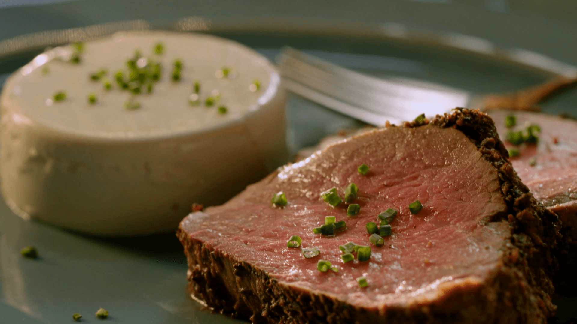 peppered beef tenderloin