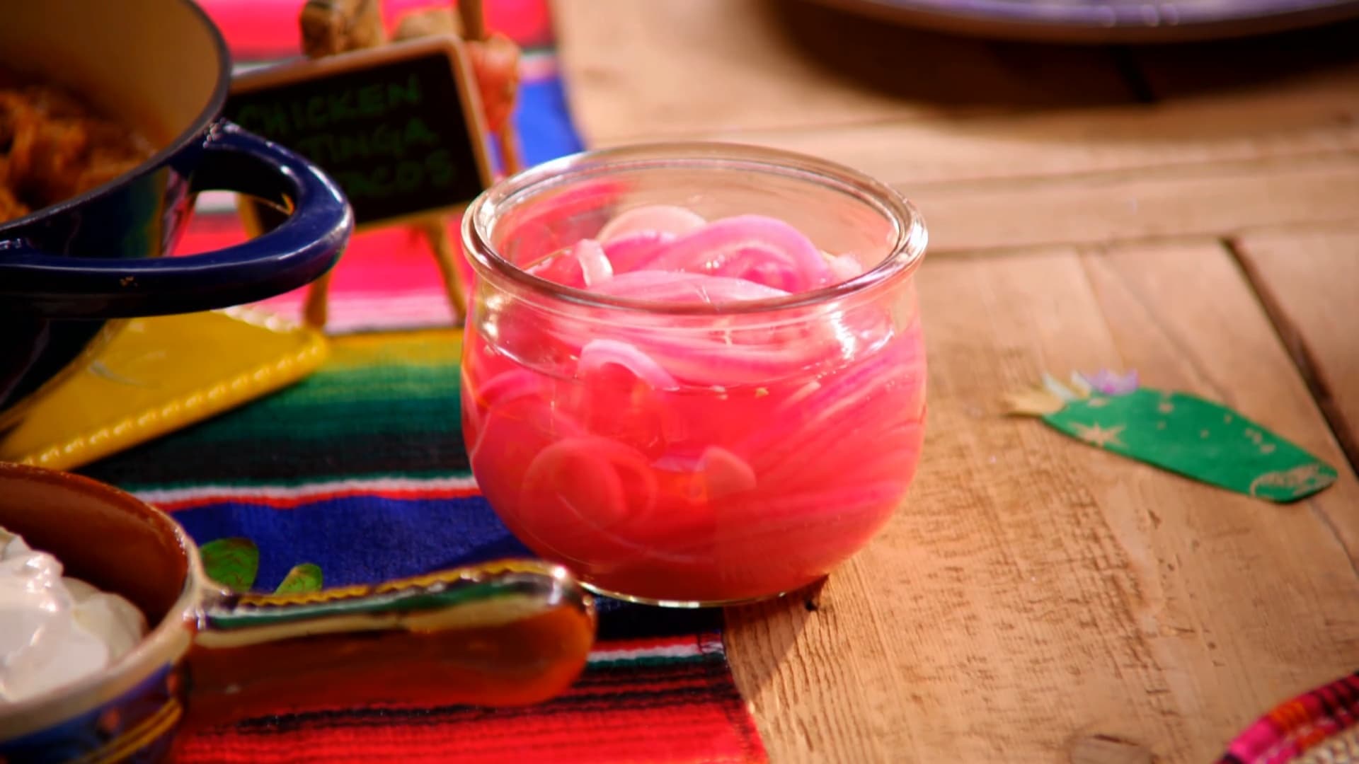 Pickled Shallots and Red Onions