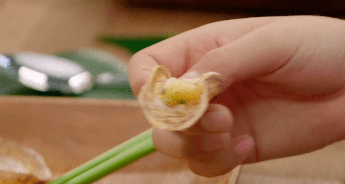 Pineapple Salsa with Taro Chips