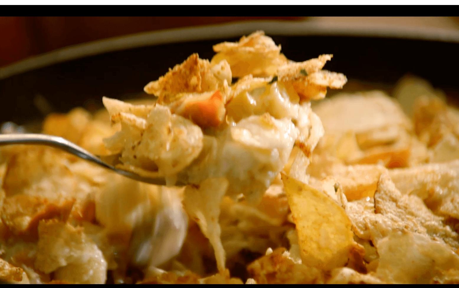 Tuna Noodle Casserole with Potato Chip Topping