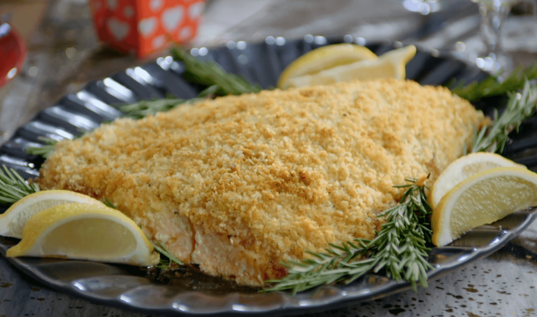 Whole Roasted Side of Salmon