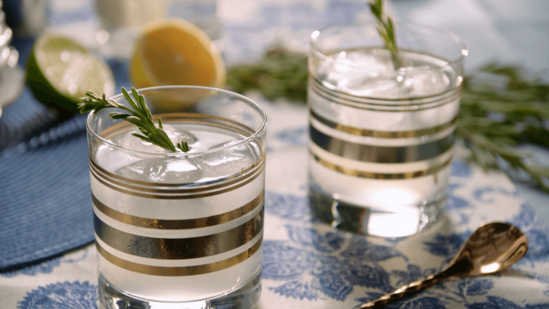rosemerie gin fizz